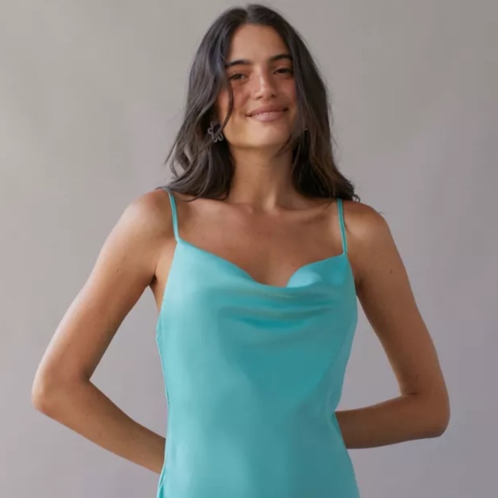 URBAN BLUE MINI DRESS